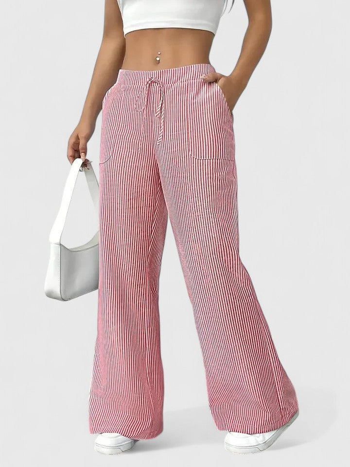 Pantaloni estivi donna comodi e versatili a gamba ampia