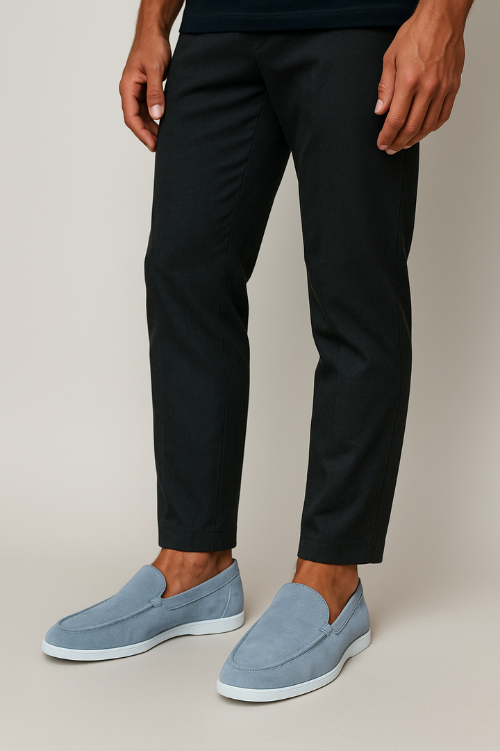Mocassini uomo eleganti in suede comfort quotidiano