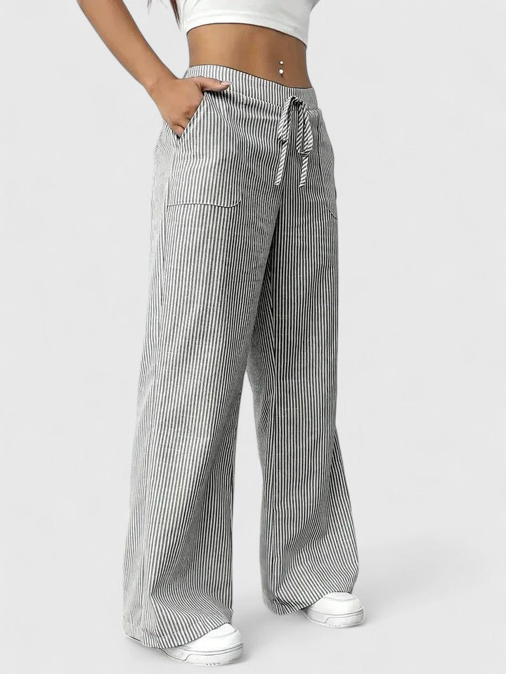 Pantaloni estivi donna comodi e versatili a gamba ampia