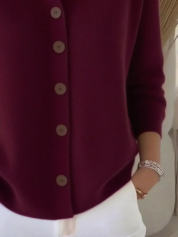Blusa elegante in cotone morbido e traspirante per donna