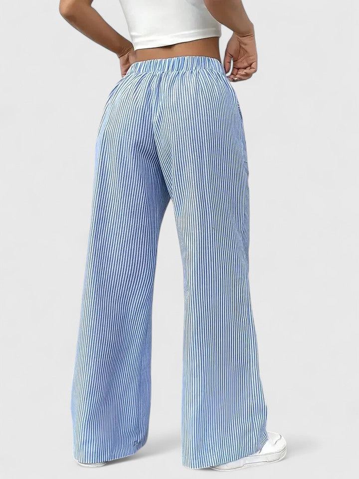 Pantaloni estivi donna comodi e versatili a gamba ampia