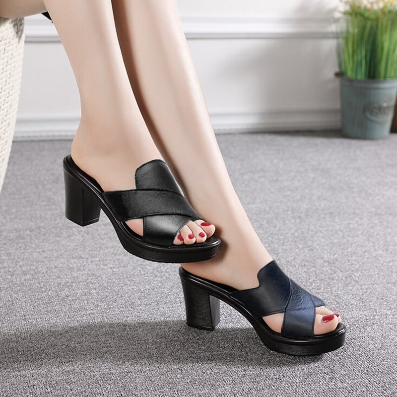 Sandali ortopedici eleganti e confortevoli per donna