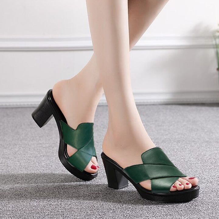 Sandali ortopedici eleganti e confortevoli per donna