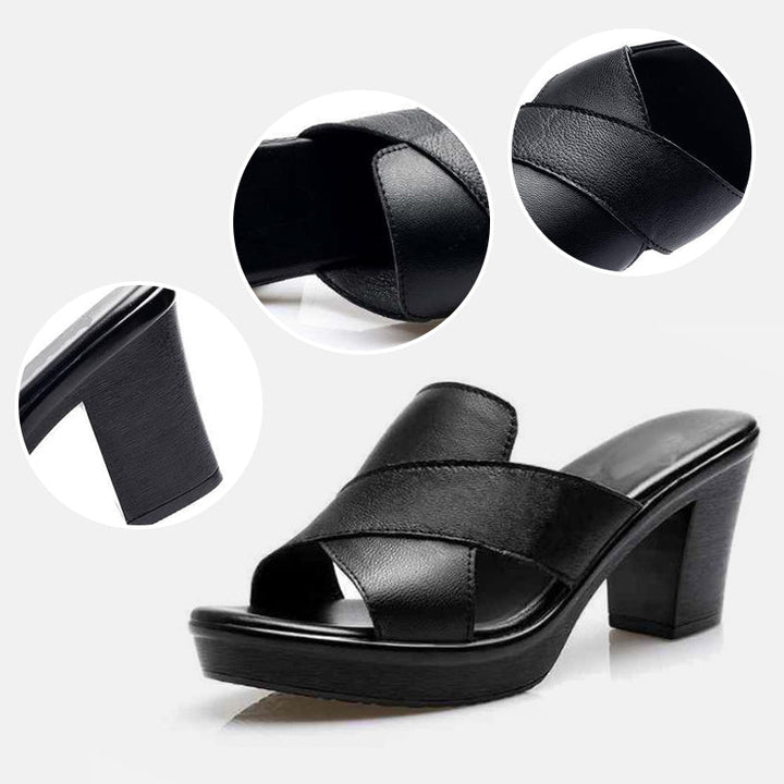 Sandali ortopedici eleganti e confortevoli per donna