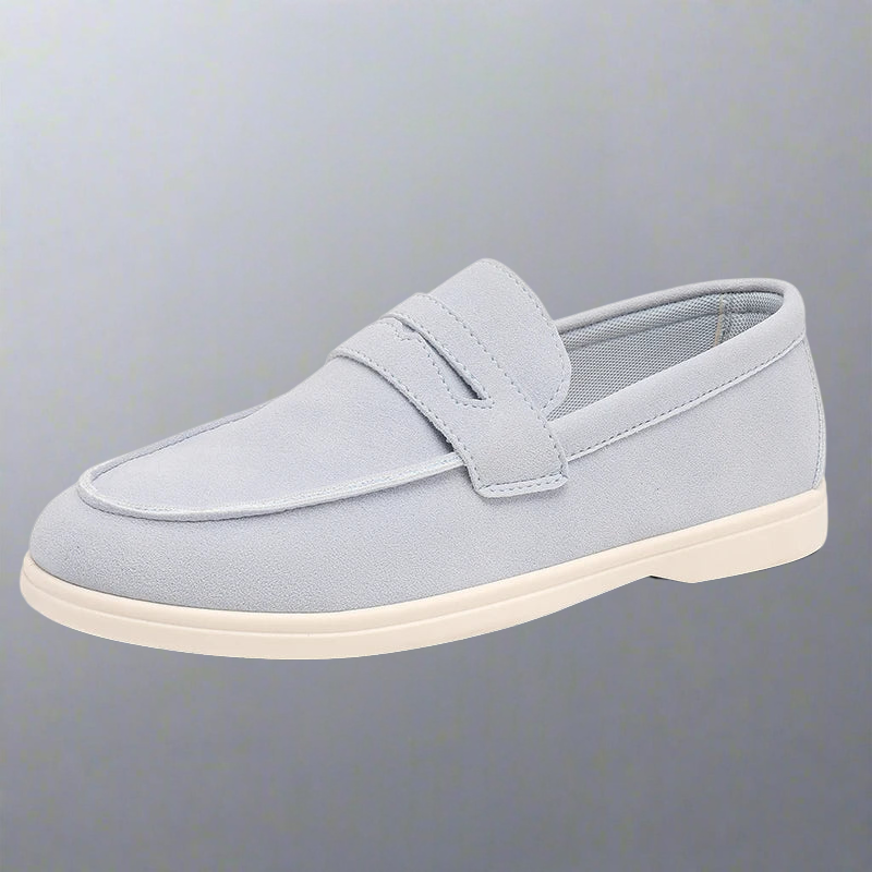 Mocassini uomo eleganti in suede comfort raffinato