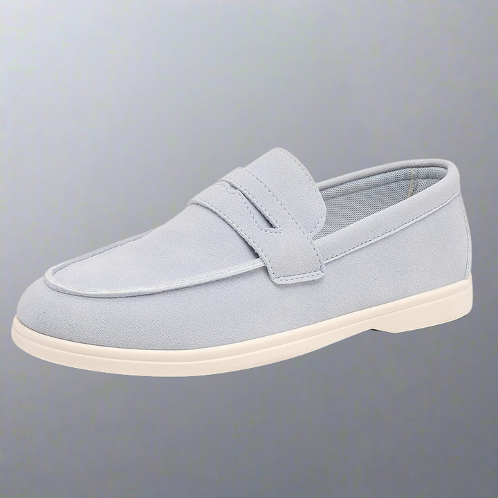 Mocassini uomo eleganti in suede comfort raffinato