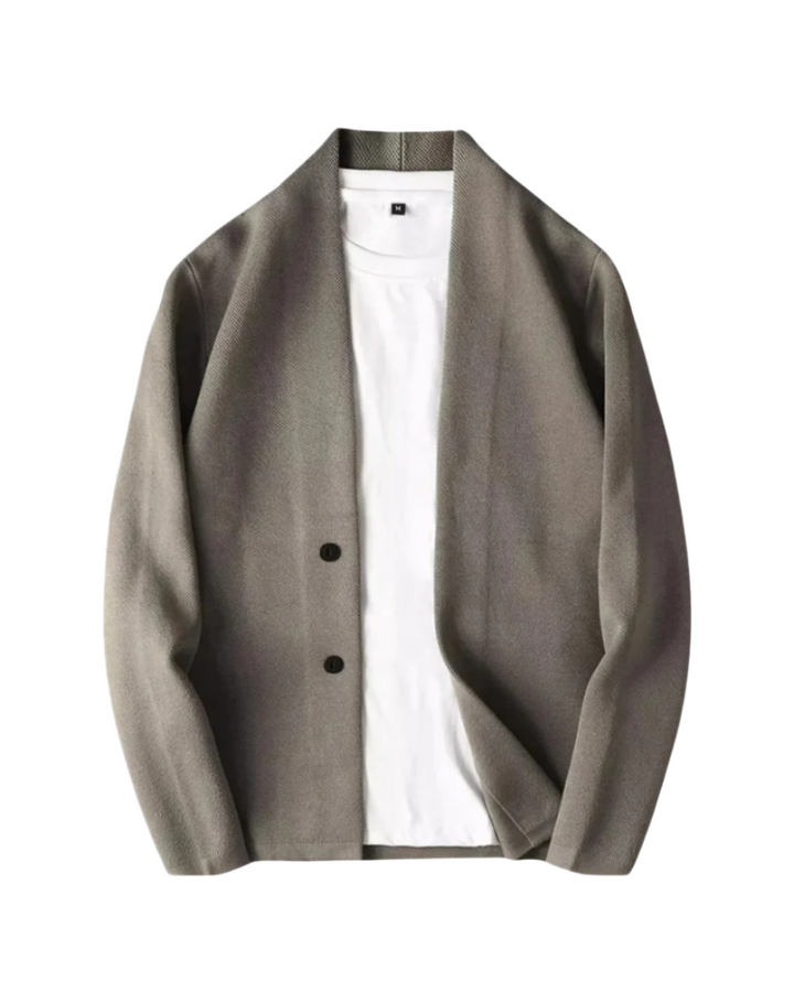 Blazer uomo casual elegante in cotone leggero