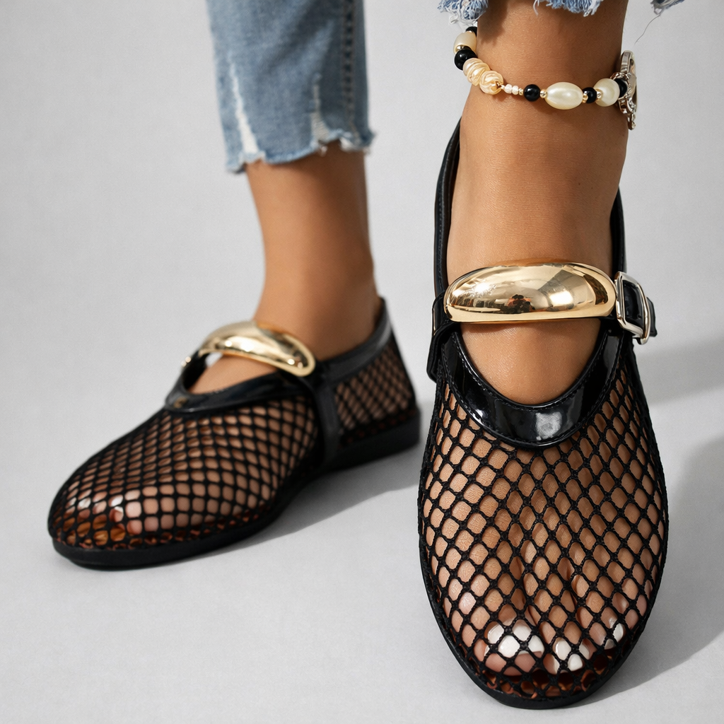 Sandali ortopedici donna in mesh traspirante ed eleganti