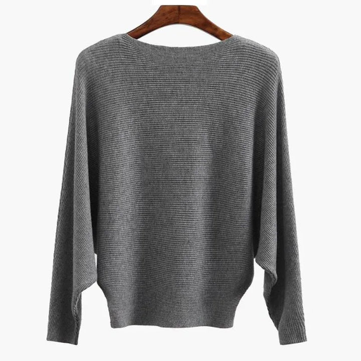 Maglia tunica oversize in maglia morbida ed elegante per donna