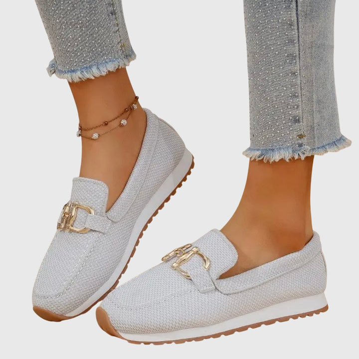 Scarpe ortopediche eleganti e leggere stile mocassino per donna