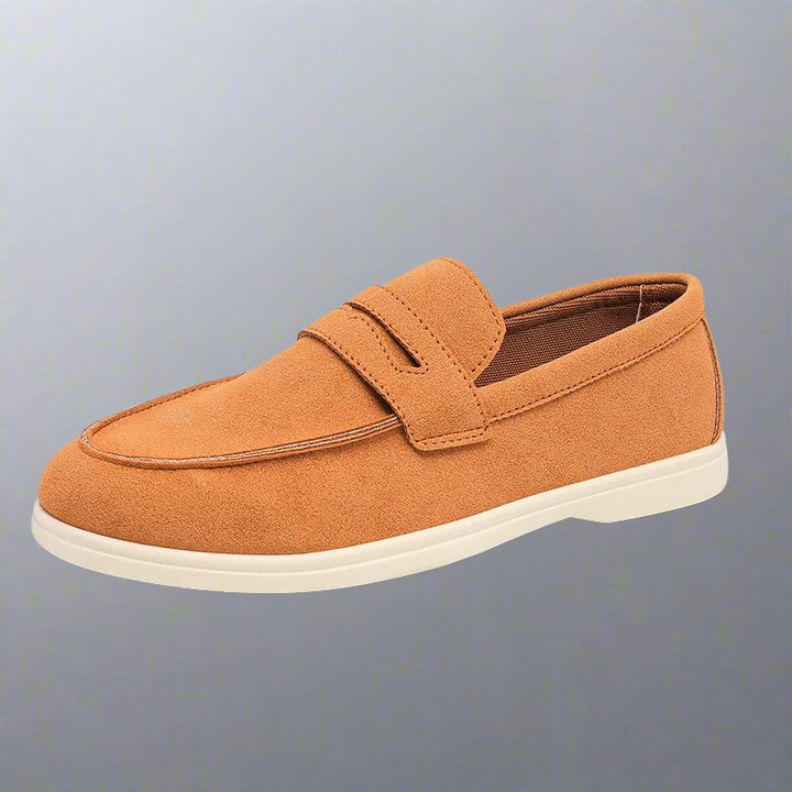 Mocassini uomo eleganti in suede comfort raffinato