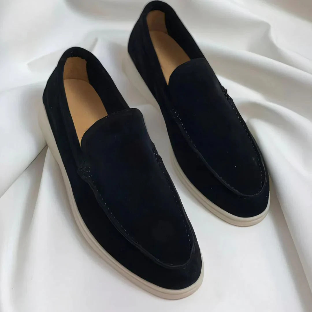 Mocassini uomo eleganti in suede comfort quotidiano