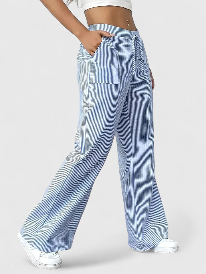 Pantaloni estivi donna comodi e versatili a gamba ampia
