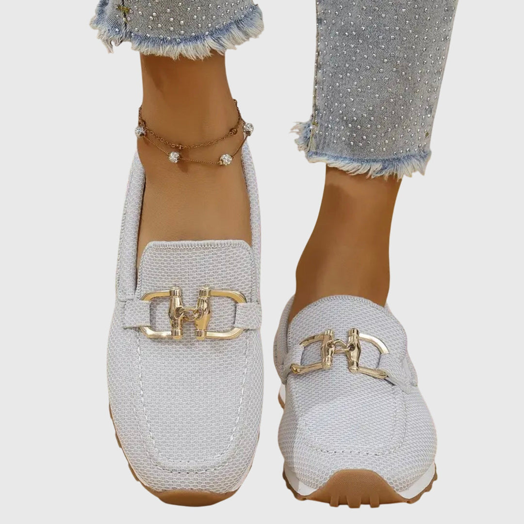 Scarpe ortopediche eleganti e leggere stile mocassino per donna