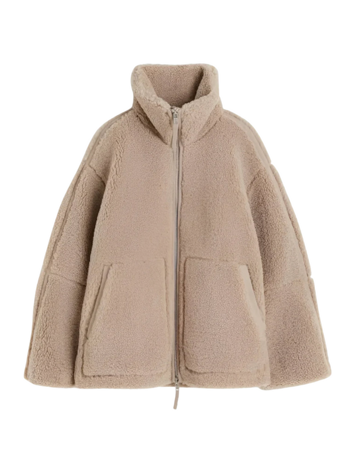 Giacca invernale donna morbida e calda dal design elegante