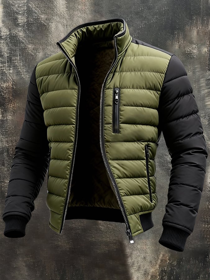 Giacca uomo casual elegante confortevole in tessuto premium