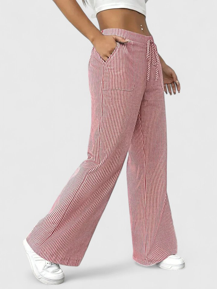 Pantaloni estivi donna comodi e versatili a gamba ampia