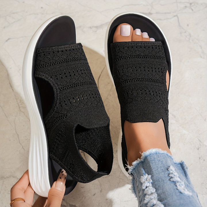 Sandali ortopedici open toe confortevoli con supporto avanzato per donna
