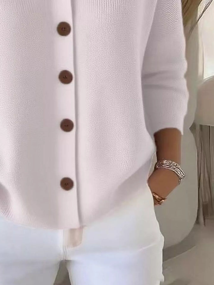 Blusa elegante in cotone morbido e traspirante per donna