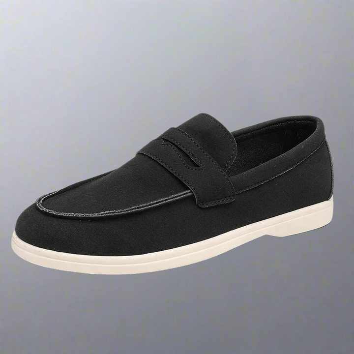 Mocassini uomo eleganti in suede comfort raffinato