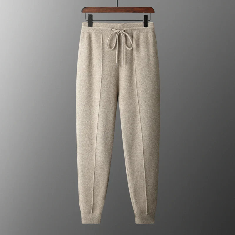 Pantaloni uomo in cashmere eleganti e ultra confortevoli