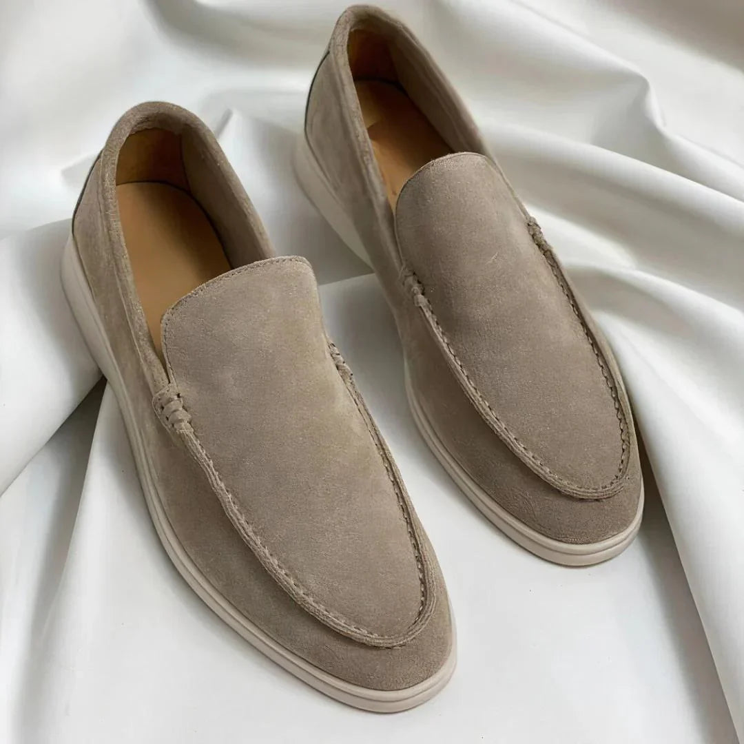 Mocassini uomo eleganti in suede comfort quotidiano