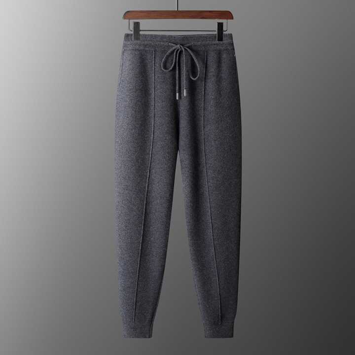 Pantaloni uomo in cashmere eleganti e ultra confortevoli