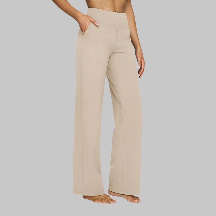 Pantaloni donna eleganti e comodi a vita alta stretch