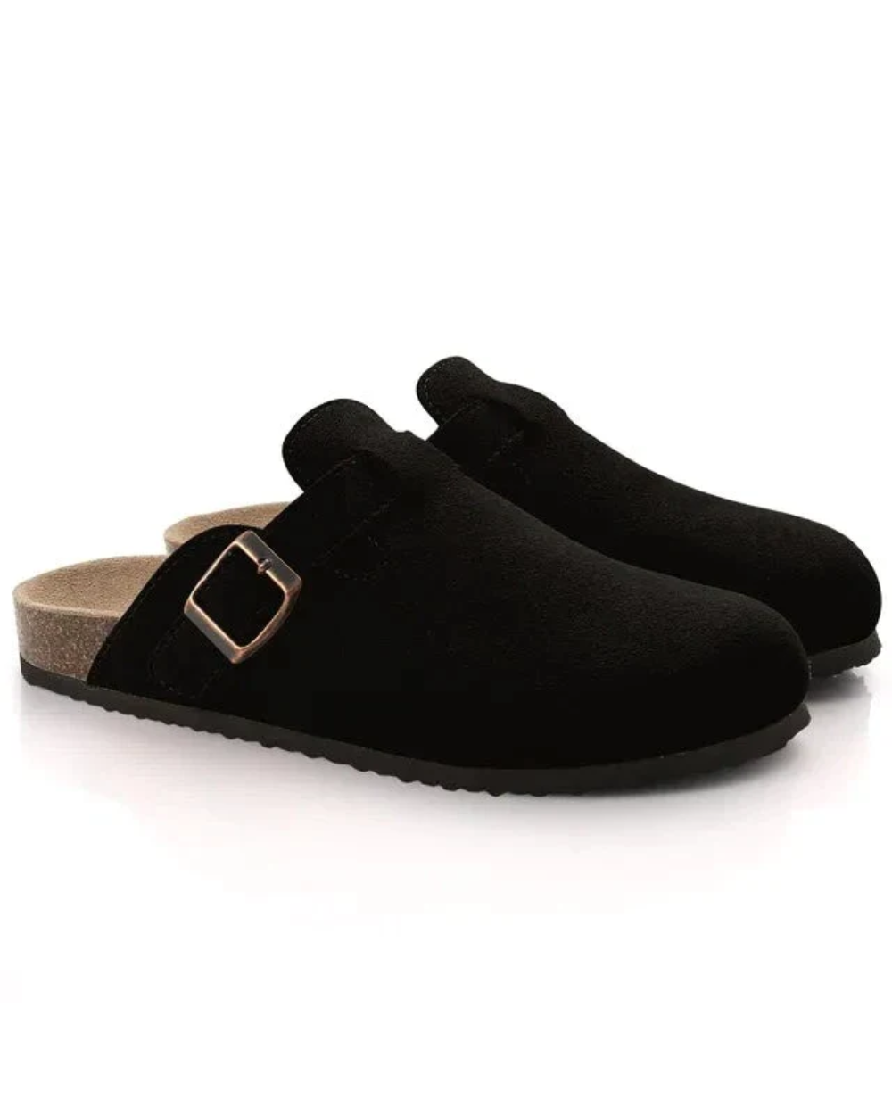 Zoccoli uomo eleganti in suede comfort casual