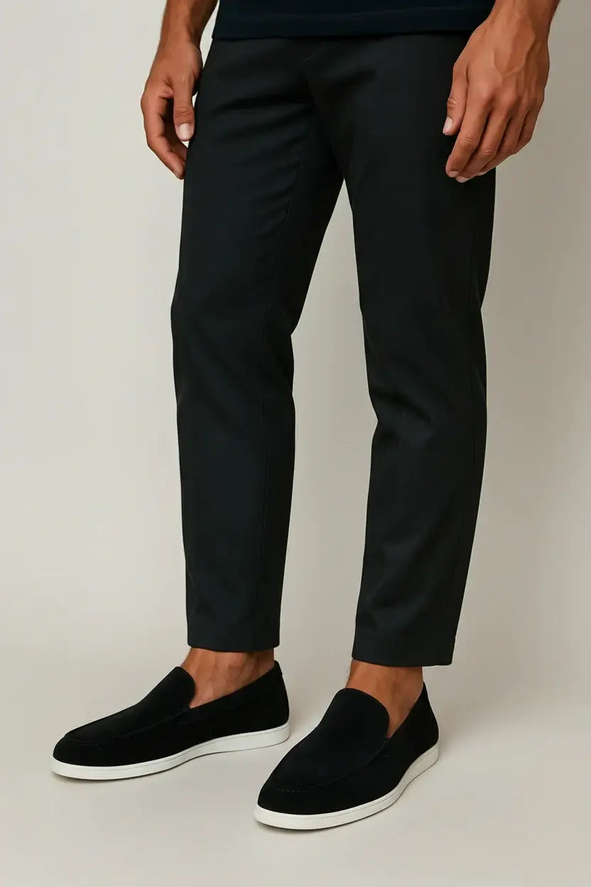 Mocassini uomo eleganti in suede comfort quotidiano