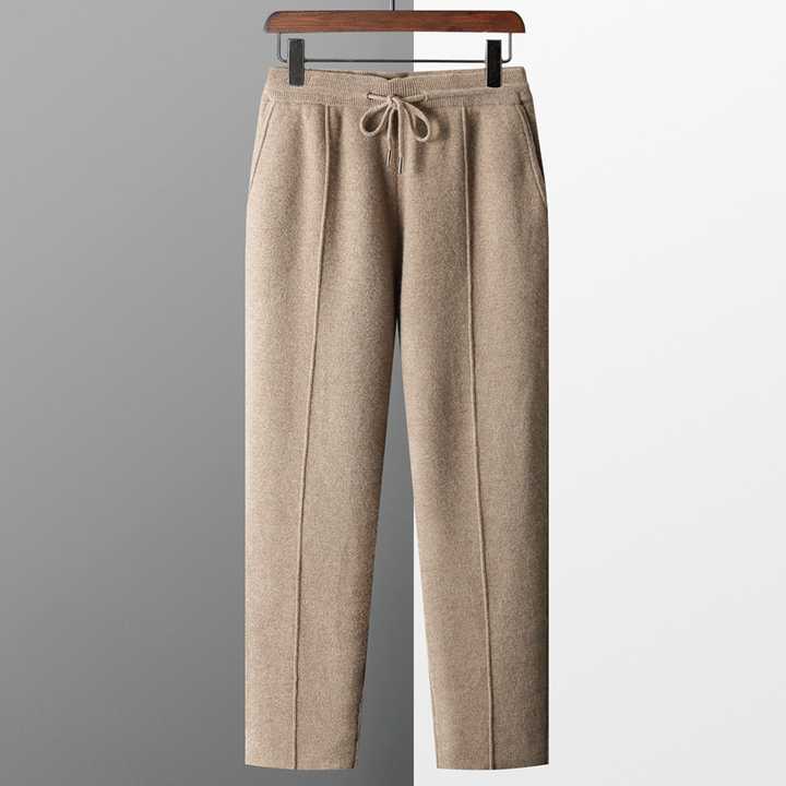 Pantaloni uomo in cashmere eleganti e ultra confortevoli