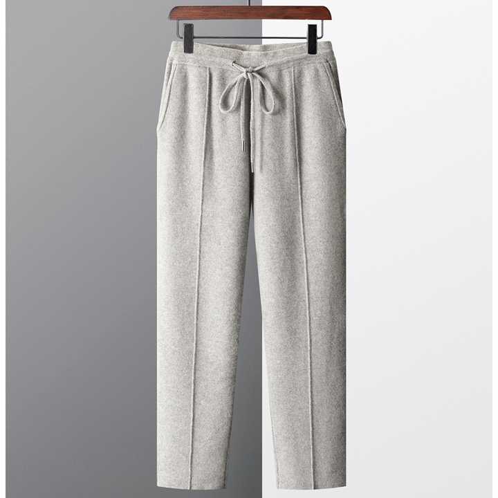 Pantaloni uomo in cashmere eleganti e ultra confortevoli