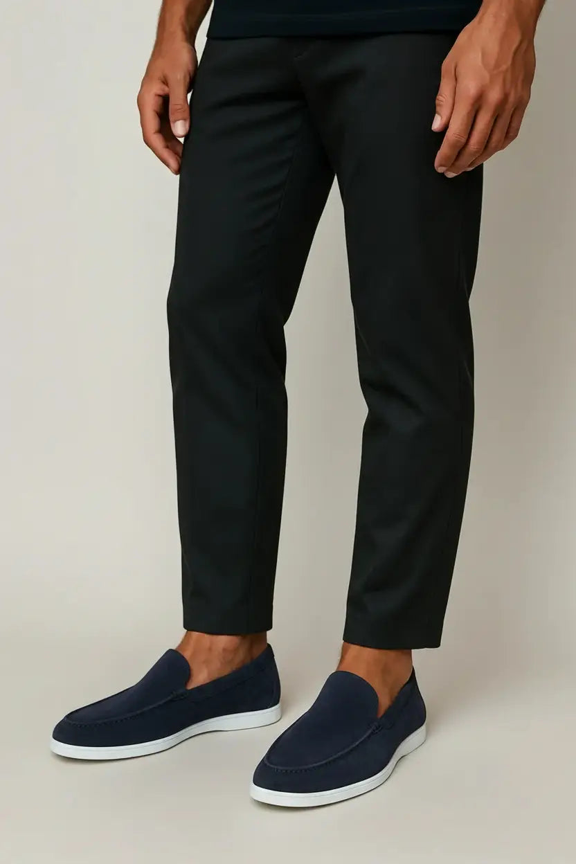 Mocassini uomo eleganti in suede comfort quotidiano