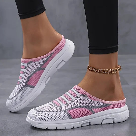 Sneakers slip-on da donna traspiranti e comode