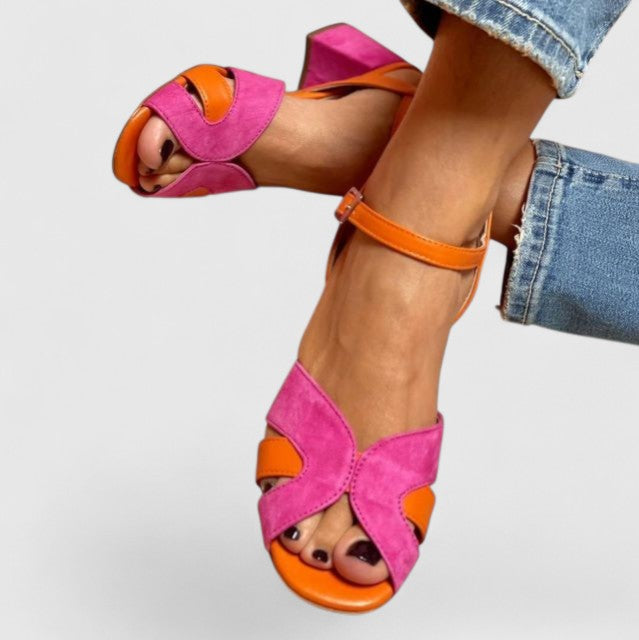 Sandali con tacco ortopedico da donna comodi ed eleganti
