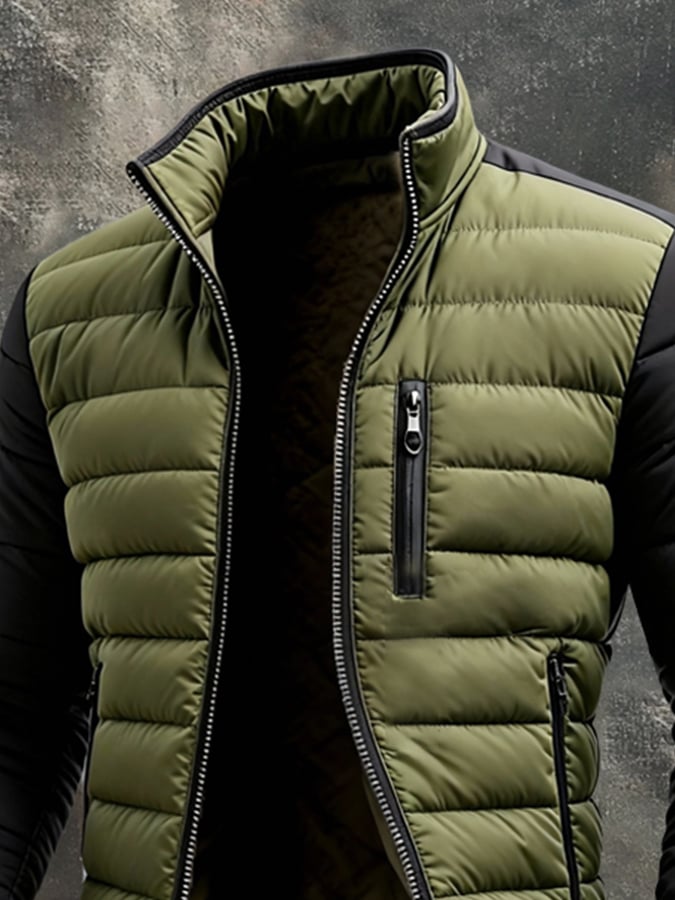 Giacca uomo casual elegante confortevole in tessuto premium