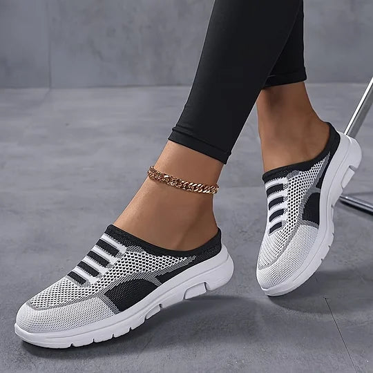 Sneakers slip-on da donna traspiranti e comode