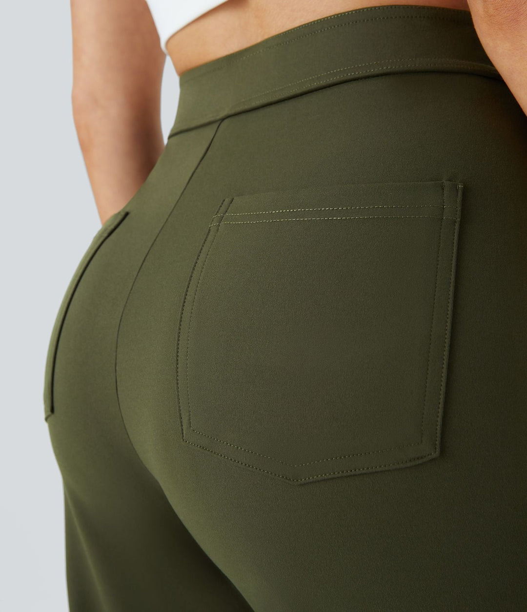 Pantaloni donna eleganti e comodi a vita alta casual