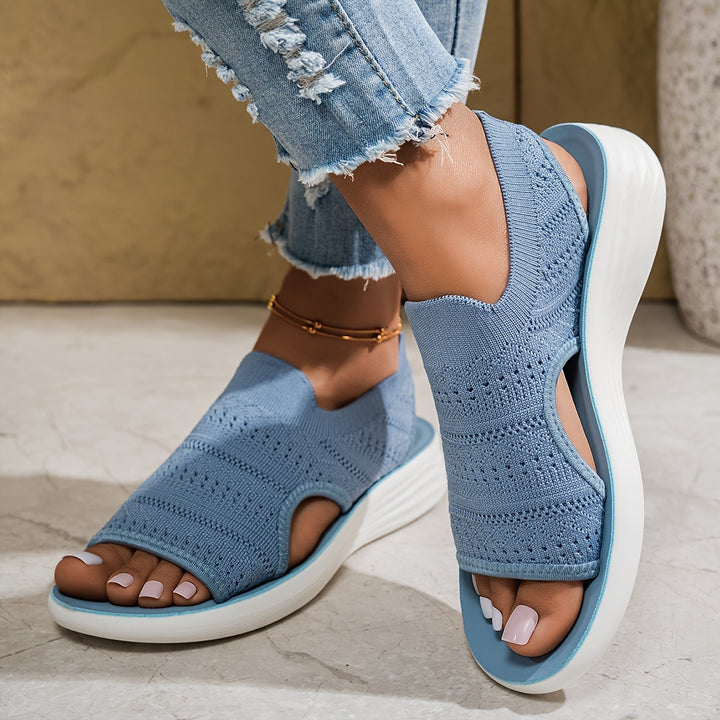 Sandali ortopedici open toe confortevoli con supporto avanzato per donna