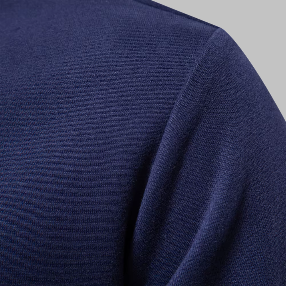 Maglione polo elegante e confortevole in cotone per uomo