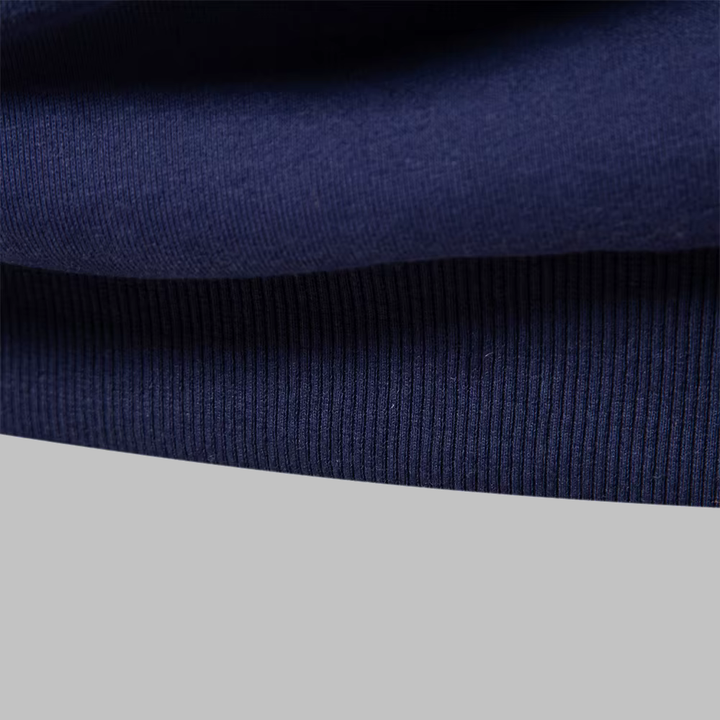 Maglione polo elegante e confortevole in cotone per uomo