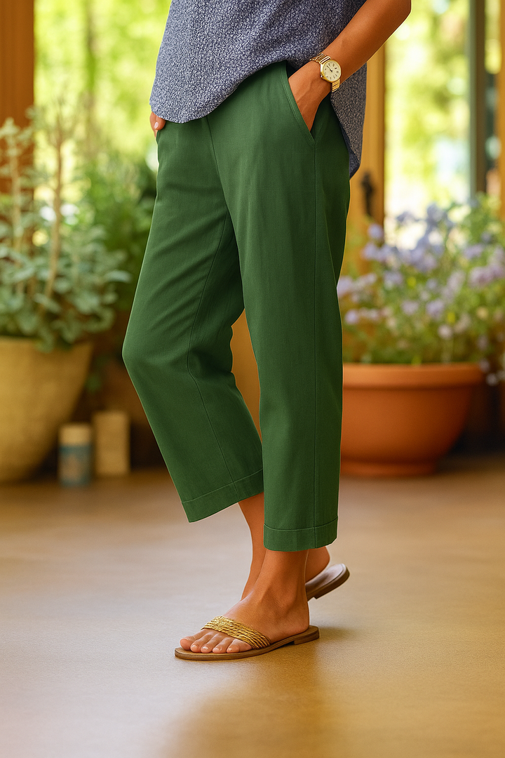 Pantaloni eleganti leggeri e confortevoli per donna