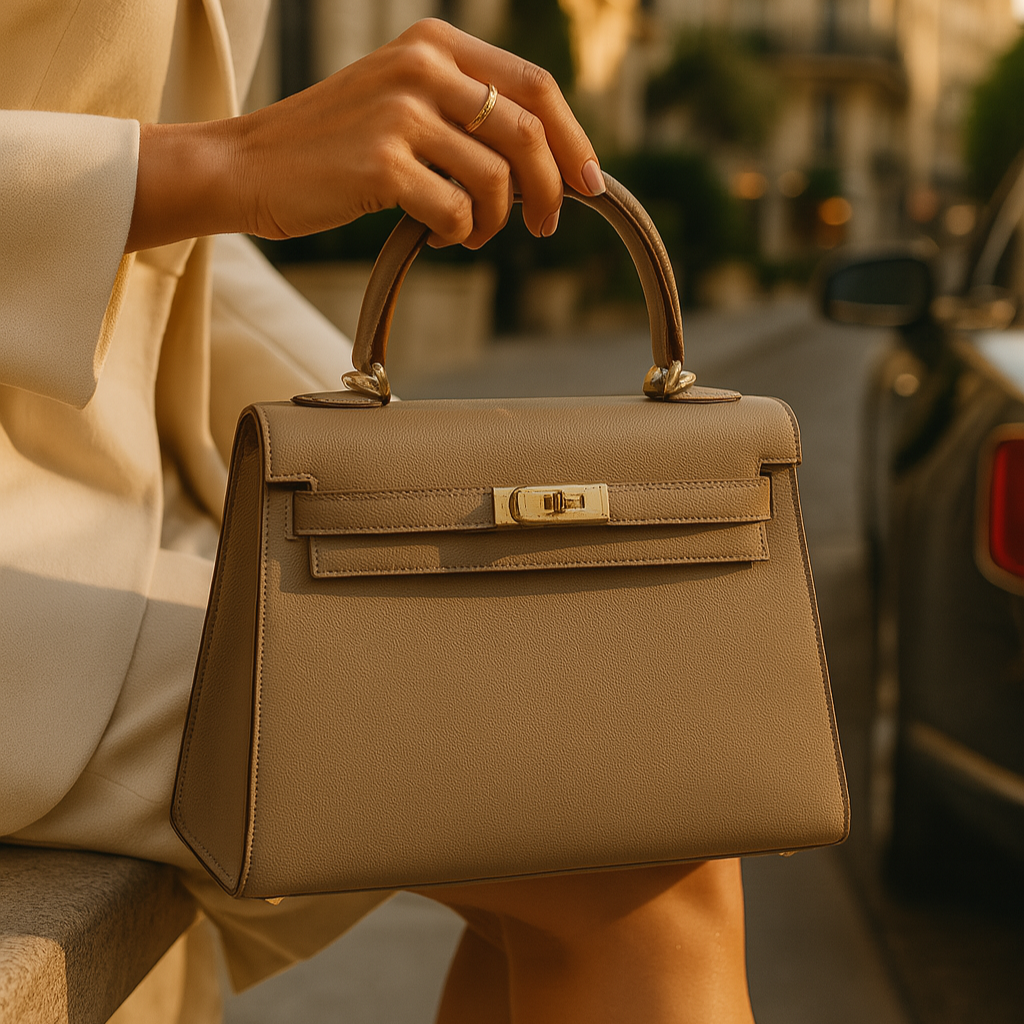 Borsa donna elegante minimal chic da giorno e sera