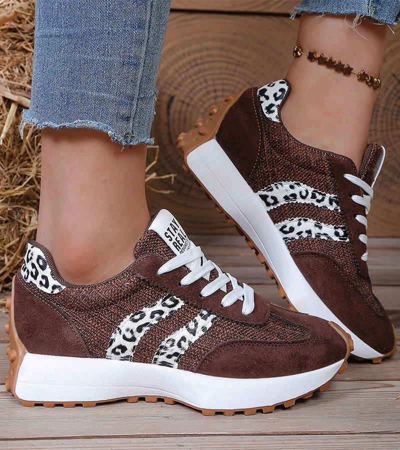 Sneakers eleganti e confortevoli con platform per donna