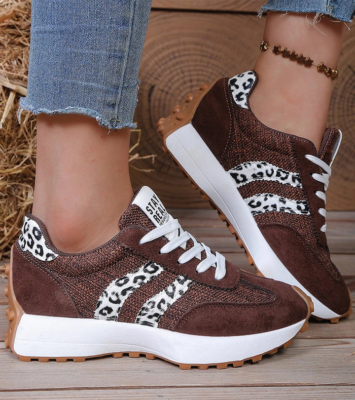 Sneakers eleganti e confortevoli con platform per donna