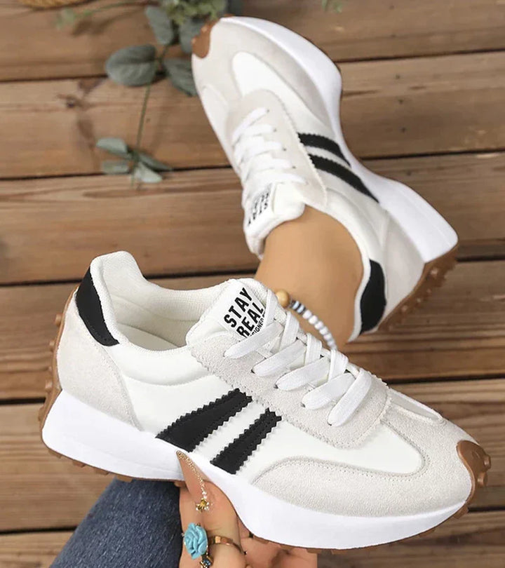 Sneakers eleganti e confortevoli con platform per donna