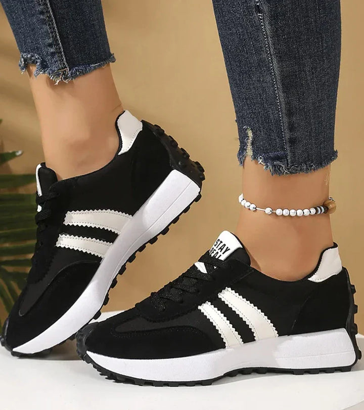 Sneakers eleganti e confortevoli con platform per donna