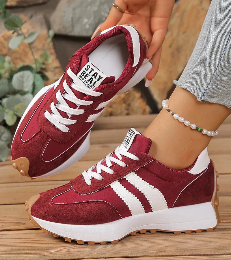 Sneakers eleganti e confortevoli con platform per donna