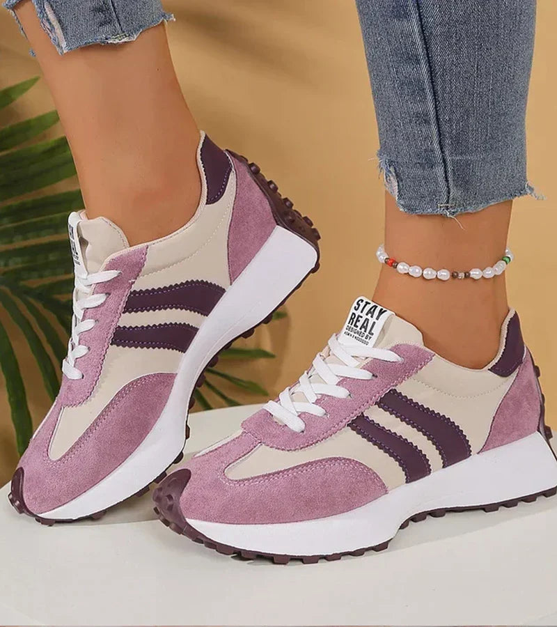 Sneakers eleganti e confortevoli con platform per donna