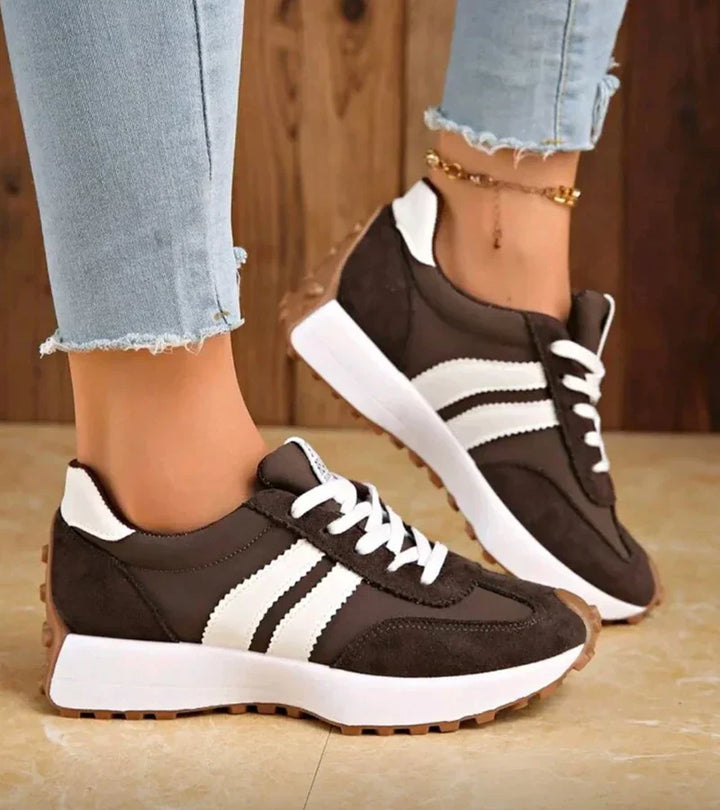 Sneakers eleganti e confortevoli con platform per donna